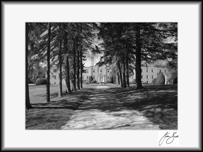 St. Joseph Monastery Front Walkway