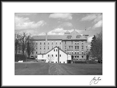 St. Joseph Monastery Back Walkway