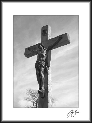 St. Joseph Monastery Cross at the Cemetary