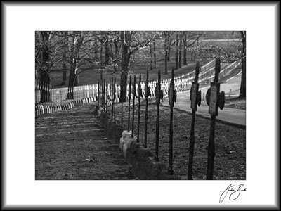 Monk's Crosses Photograph, St. Vincent College