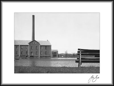 Reservoir Scene Photograph, St. Vincent College