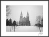 St. Vincent College Winter Scene 4 and White Photography